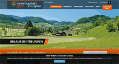 Desktop Screenshot of campingplatz-kinzigtal.de